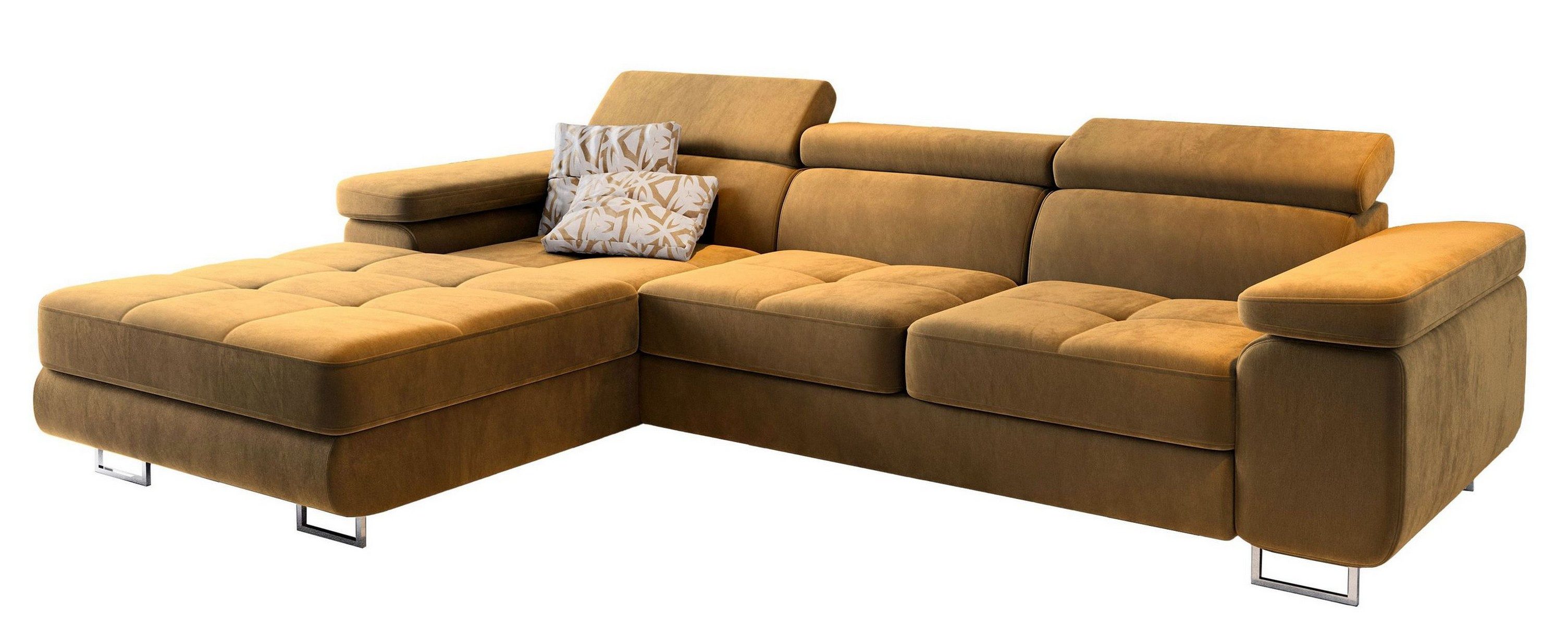 Masseno Ecksofa ELMA mit Schlaffunktion L-Form, günstig online kaufen