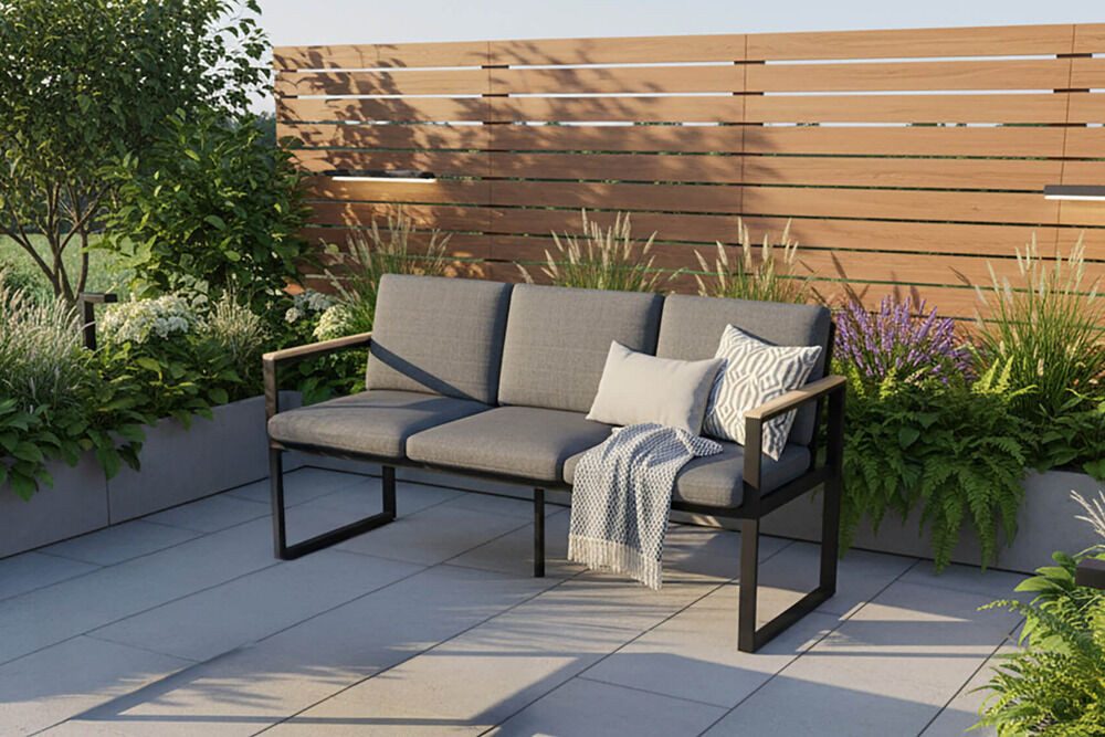 OUTFLEXX Gartenlounge-Bank Alexander