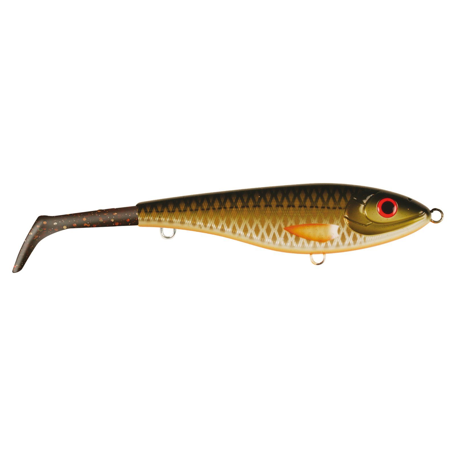 Strike Pro Kunstköder, Strike Pro Bandit Tail Jerkbait EG-138P 21cm 83,5g C478F Golden Olive