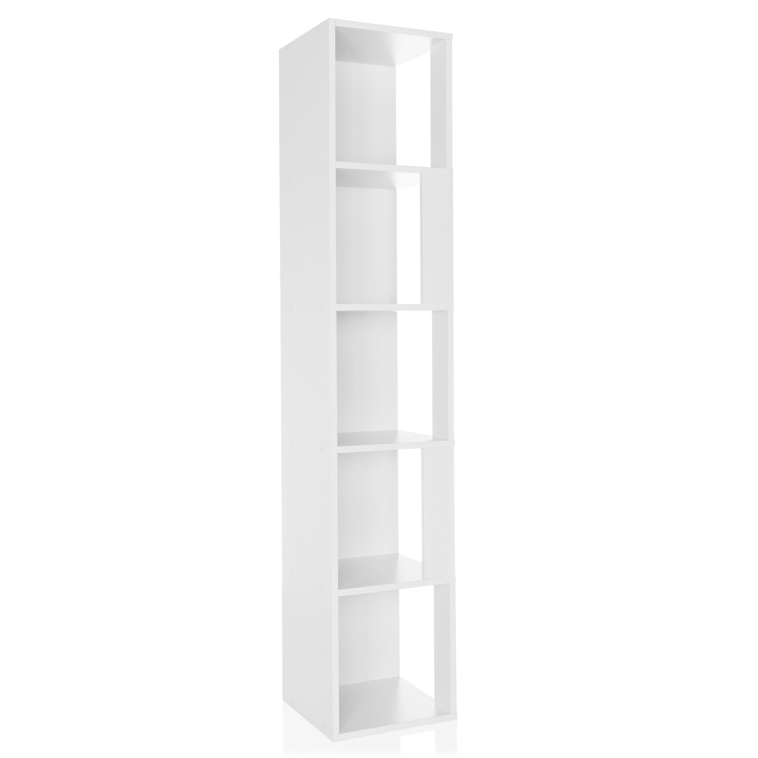 hjh LIVING Regal KALAG S Kommode H/B/T: 160.0 x 31.5 x 31.5 cm, Eckregal Bücherregal für Wohnzimmer Büro, Inkl. Wandbefestigung
