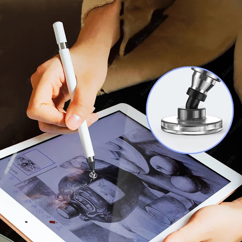 TECH PROTECT Eingabestift Tech-Protect Ombre Stylus Eingabestift Tablet Lila (1-St)