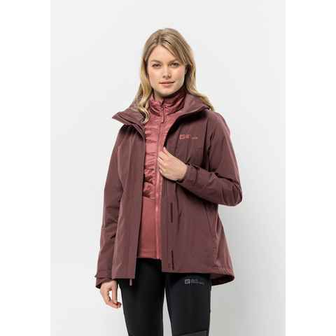 Jack Wolfskin 3-in-1-Funktionsjacke LUNTAL 3IN1 JKT W