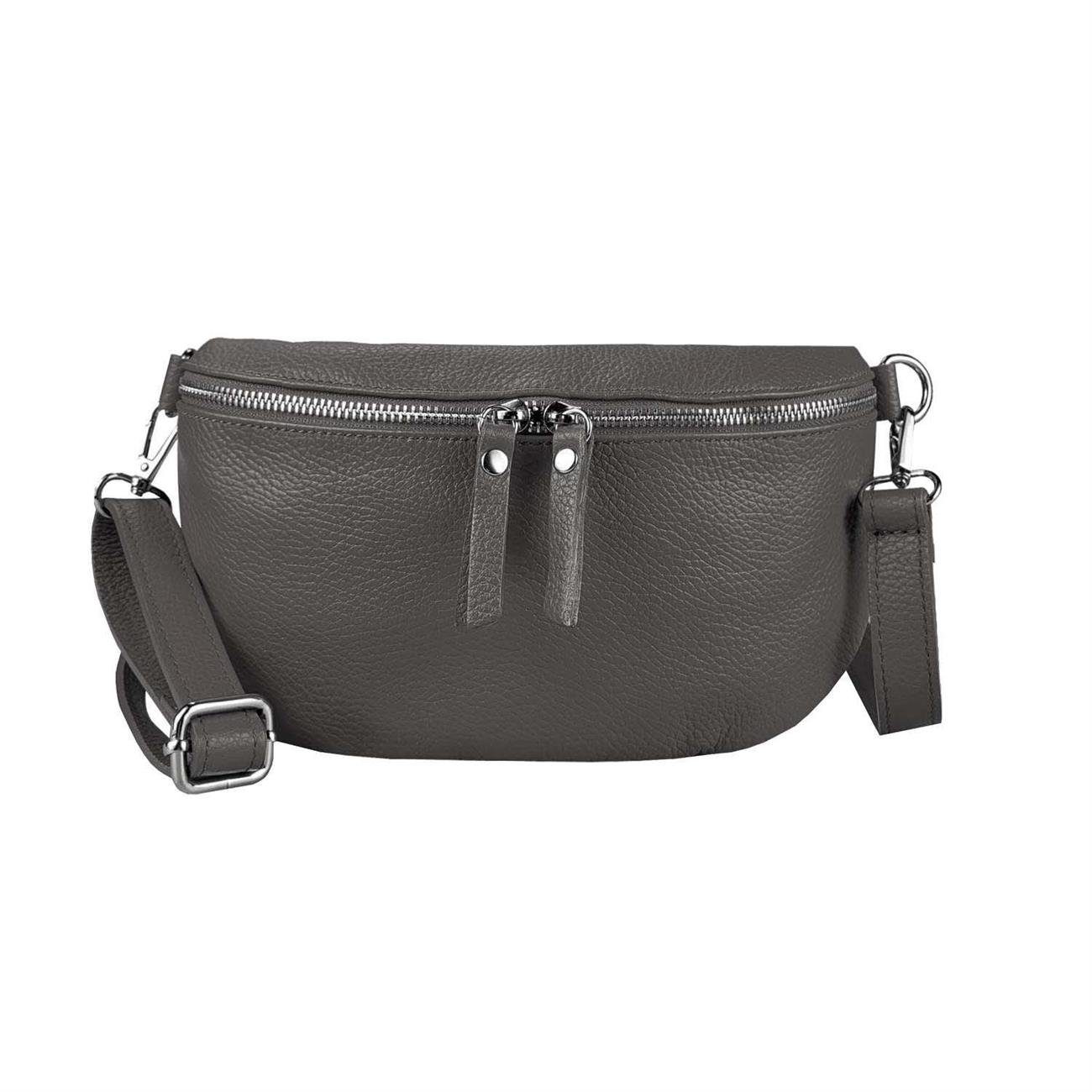 ITALYSHOP24 Bauchtasche Damen Leder Gürteltasche Hüfttasche günstig online kaufen