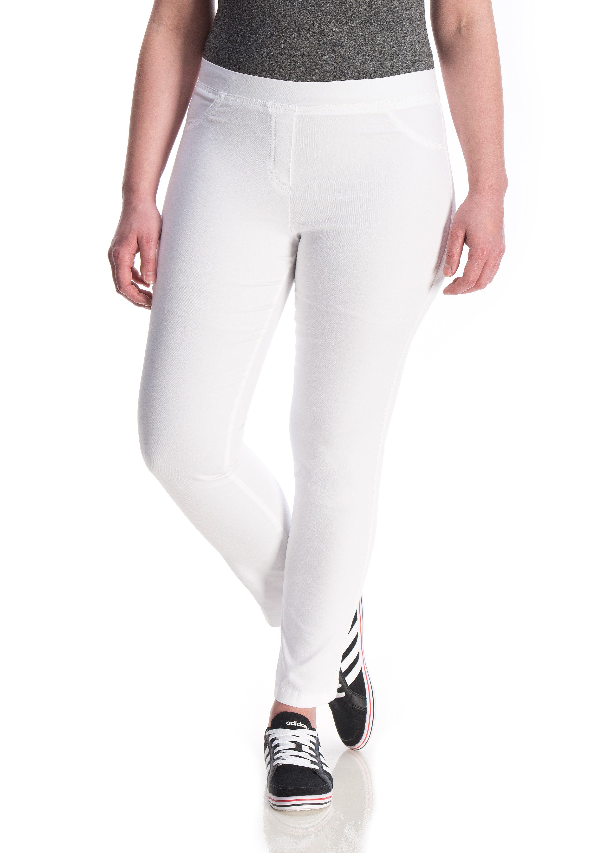 KjBRAND Jeansjeggings JENNY angenehm weiche Quer-Stretch Qualität