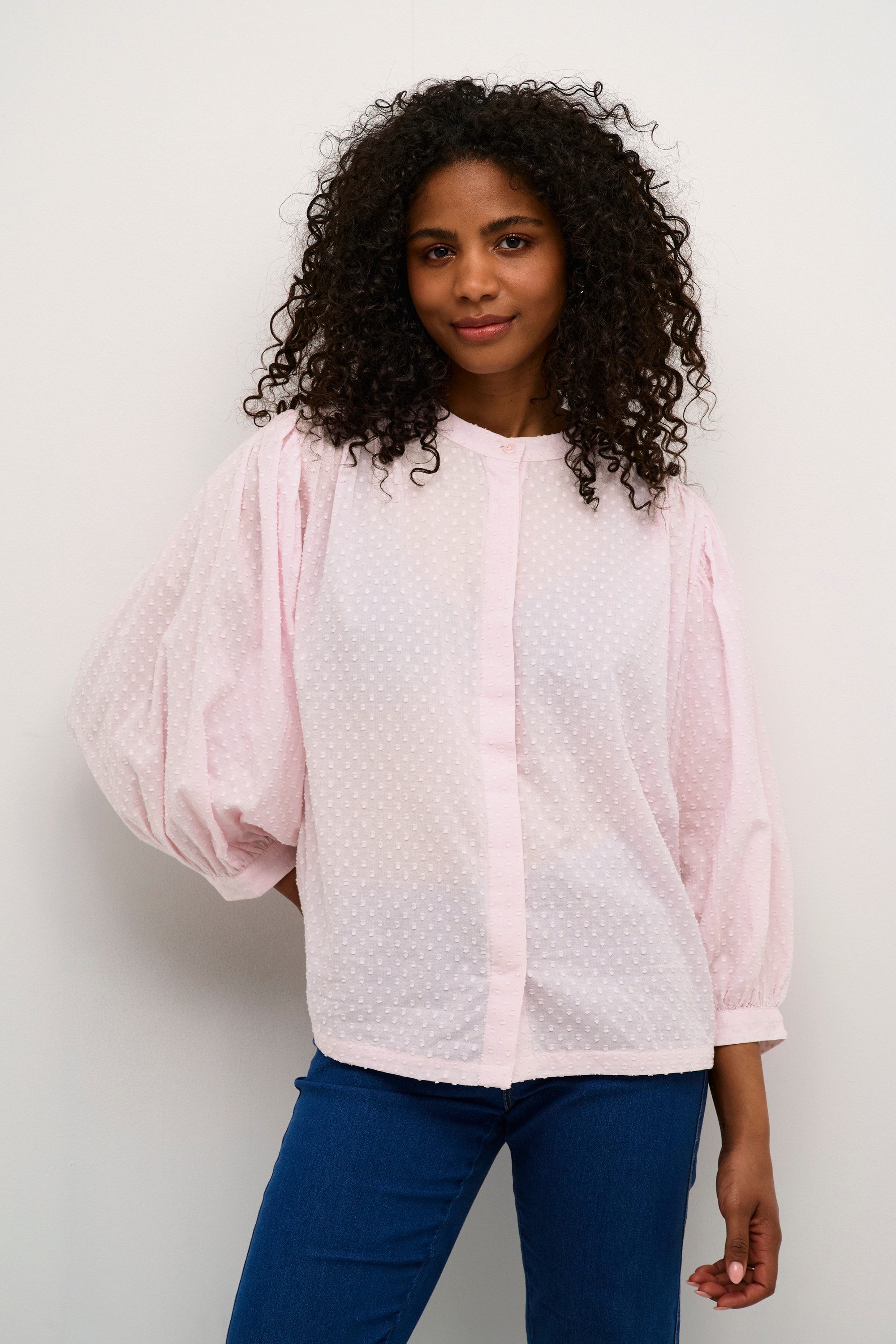 KAFFE Langarmhemd Langarm - Hemd KAroca