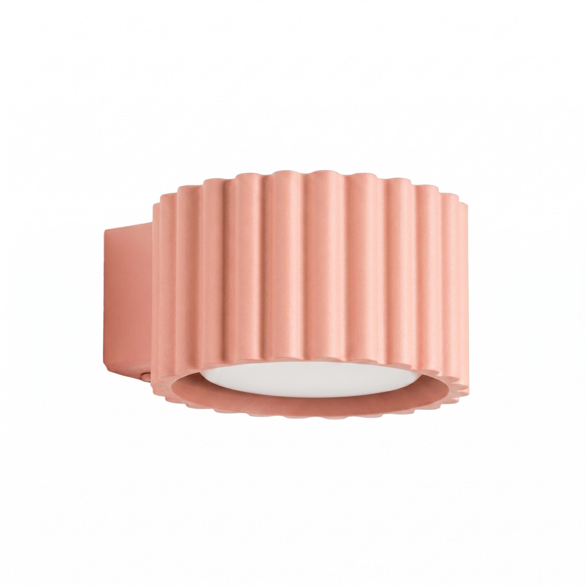SOLLUX lighting Wandleuchte Wandleuchte AURA apricot Gx53, Nicht enthalten