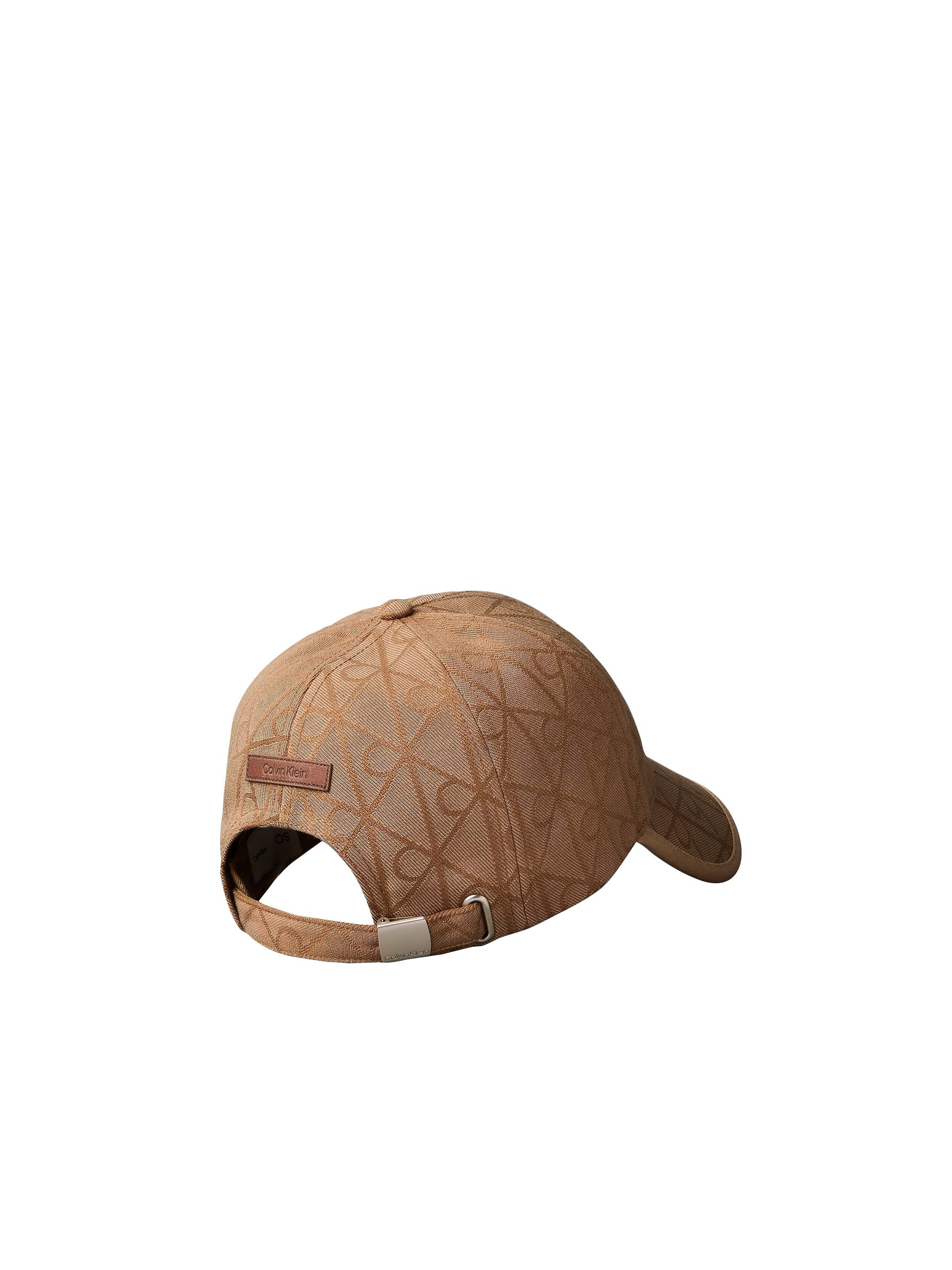 Calvin Klein Baseball Cap LOGO AOP JACQUARD (BAG TIE BACK) Regular fit und größenverstellbar