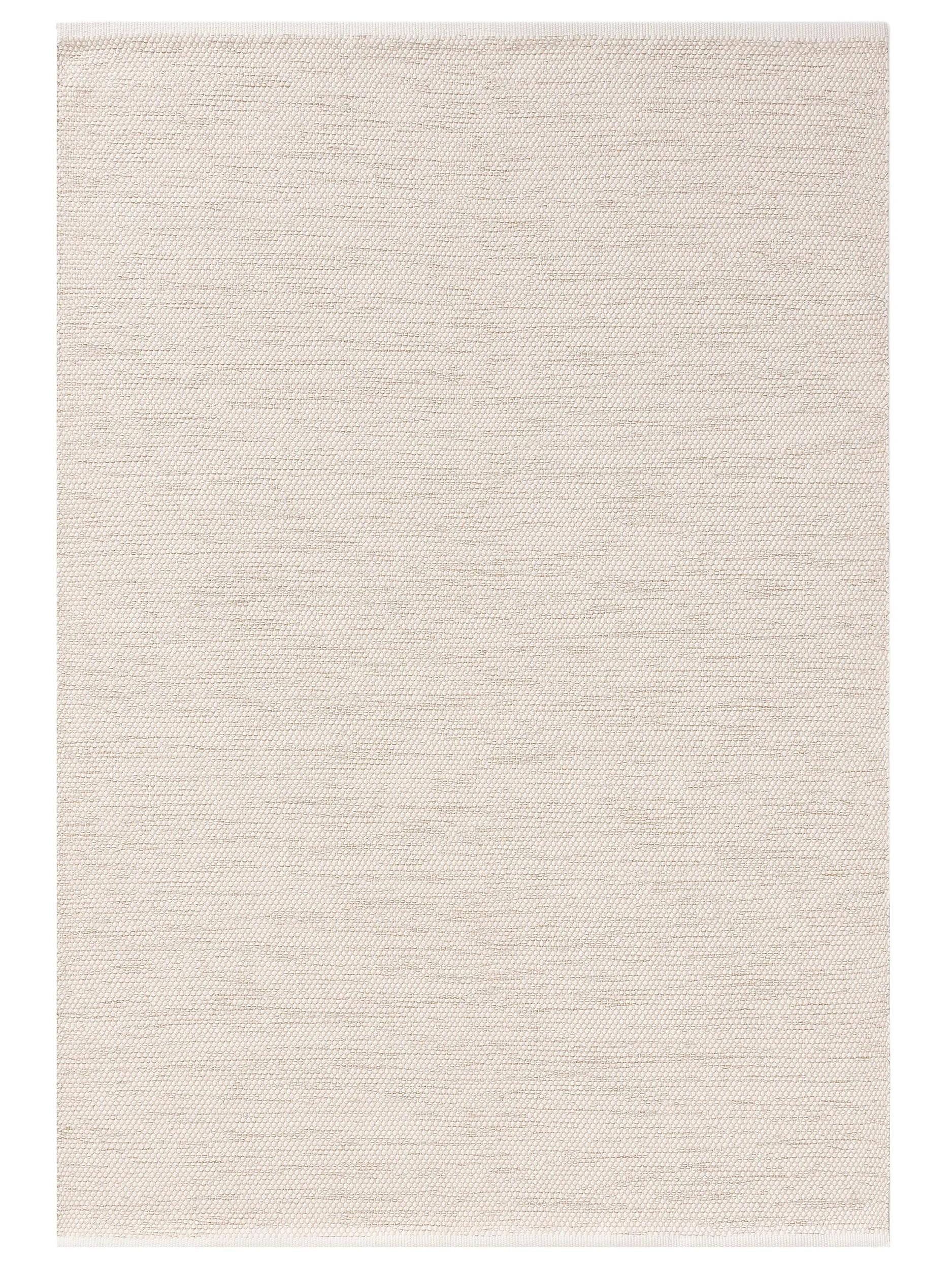 benuta Teppich Ron, rechteckig, Höhe: 5 mm, 100% Baumwollteppich, Minimalistisch, Pflegeleicht, Wohnzimmerteppich