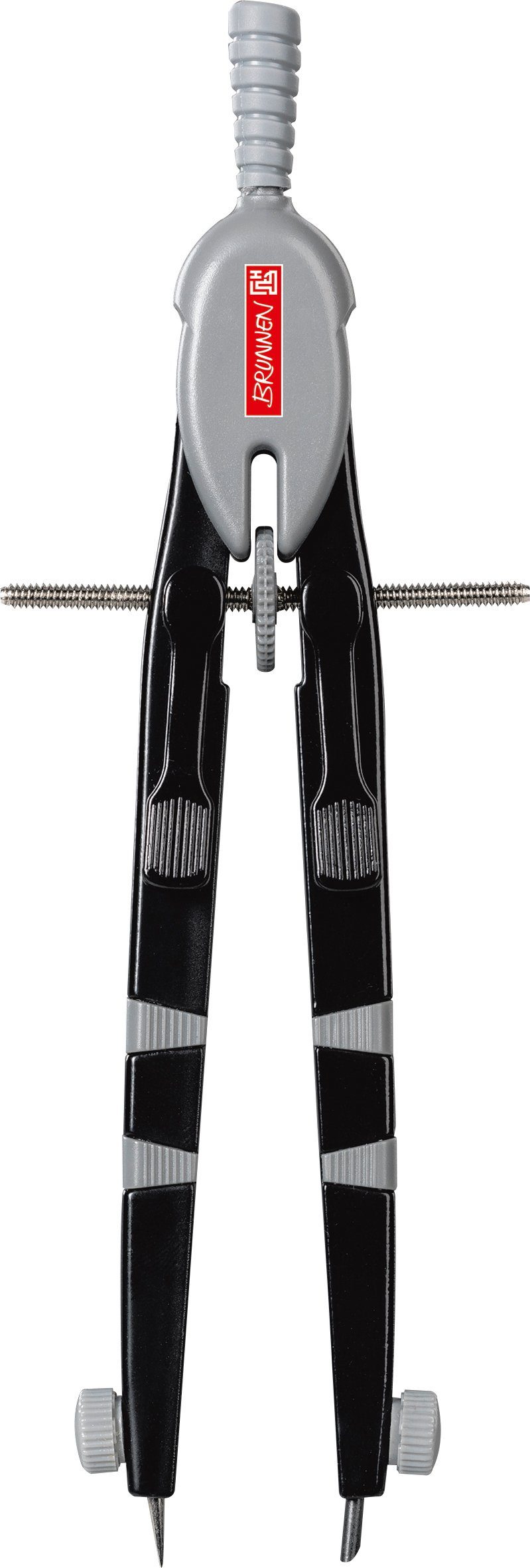 BRUNNEN Zirkel Schnellverstellzirkel Peak 4 Colour Code Länge: 170 mm onyx