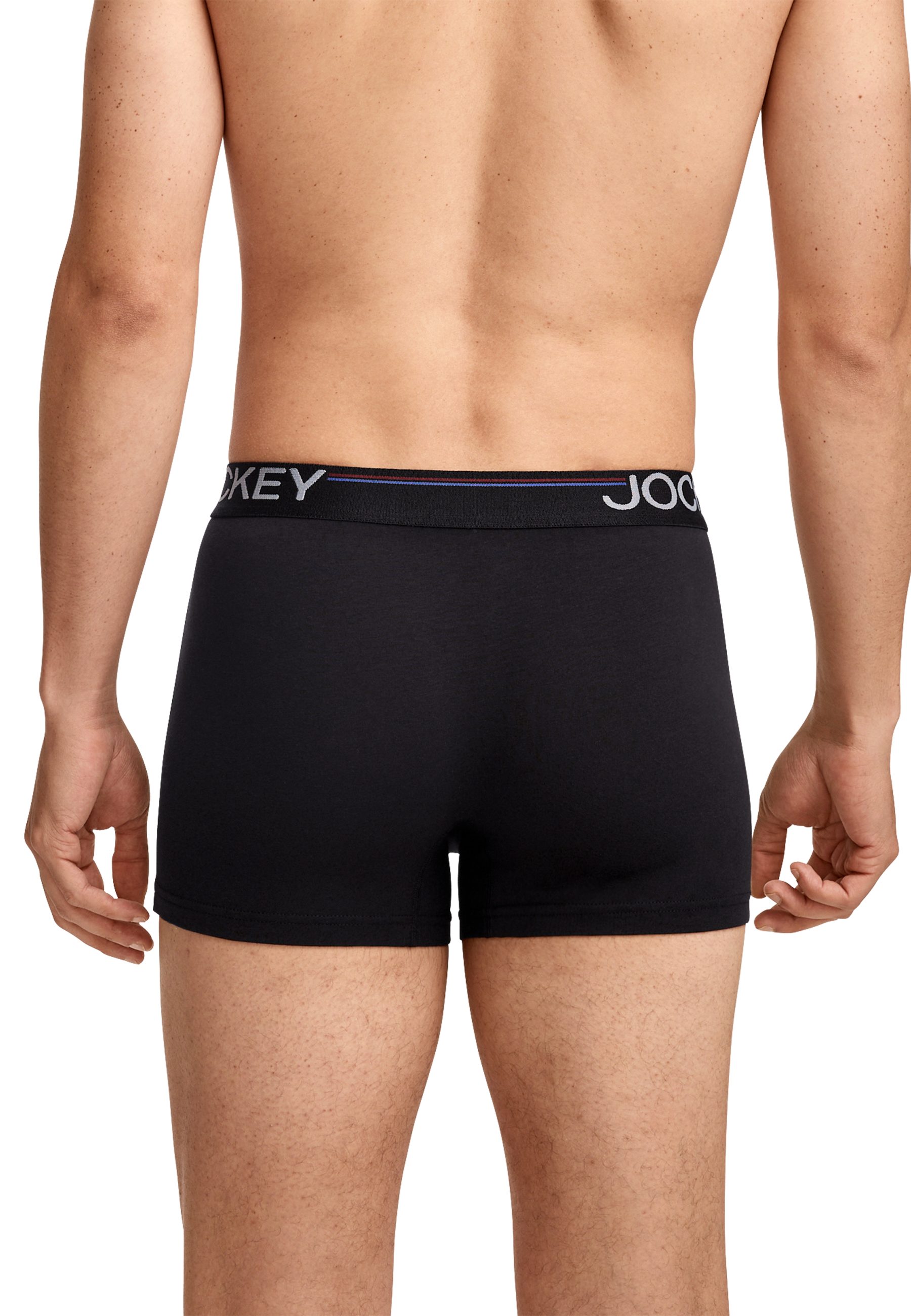 Jockey Boxer Cotton Stretch (3er Pack) atmungsaktiv, passgenauer Stretch