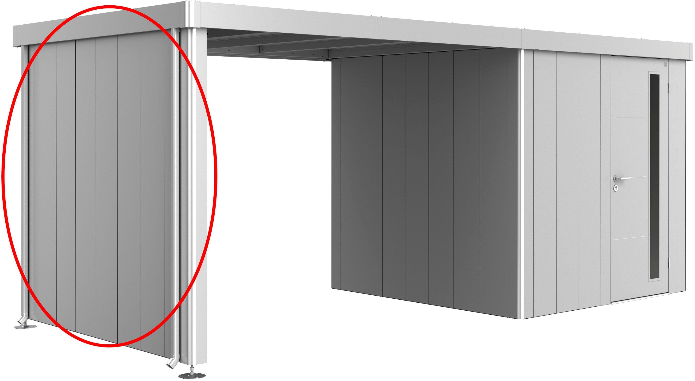 Biohort Gerätehaus-Seitenwand, BxH:203x200 cm, für Seitendach von Neo 2A-2D