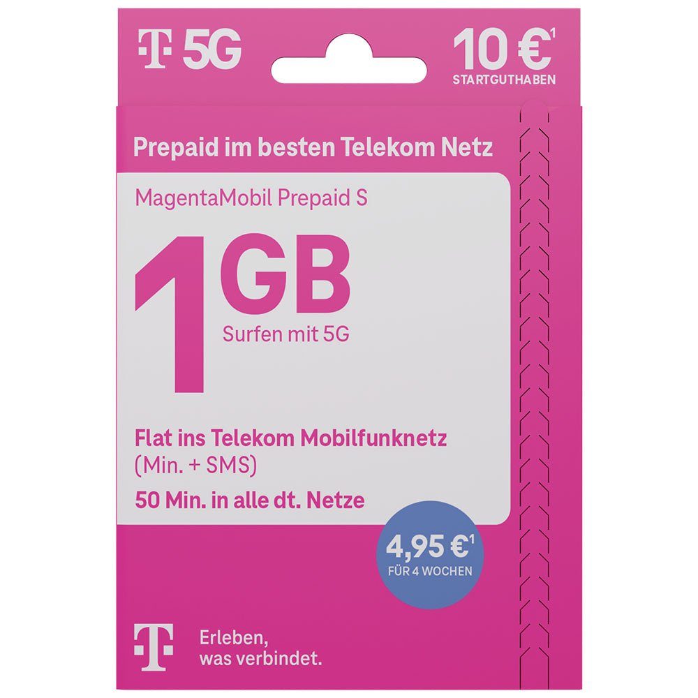 Deutsche Telekom MagentaMobil Prepaidkarte S Prepaidkarte