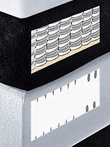 Westfalia Schlafkomfort Boxspringbett, inkl. Kaltschaum-Topper günstig online kaufen