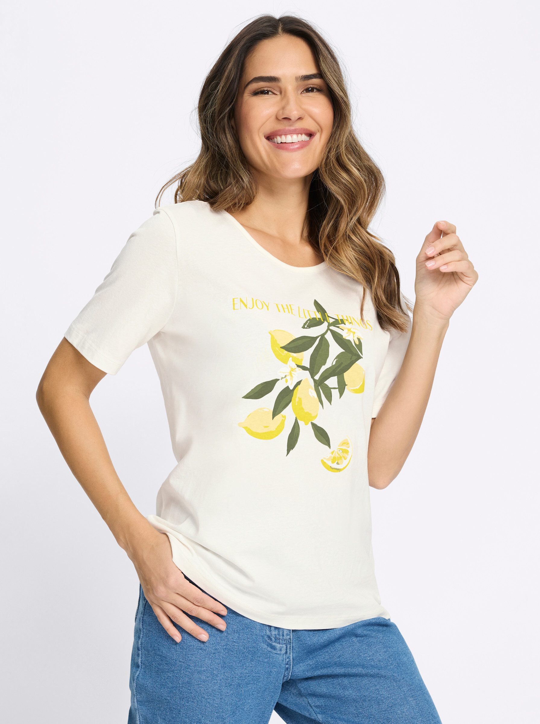 Sieh an! T-Shirt Kurzarm-Shirt Kurzarm