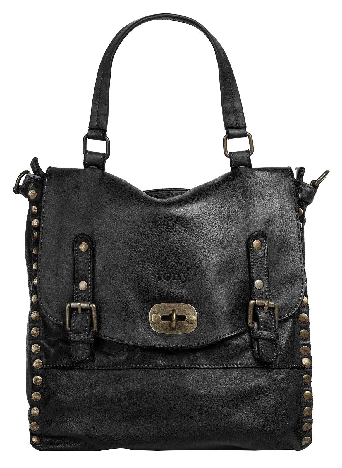 forty° Cityrucksack, echt Leder, Made in Italy günstig online kaufen