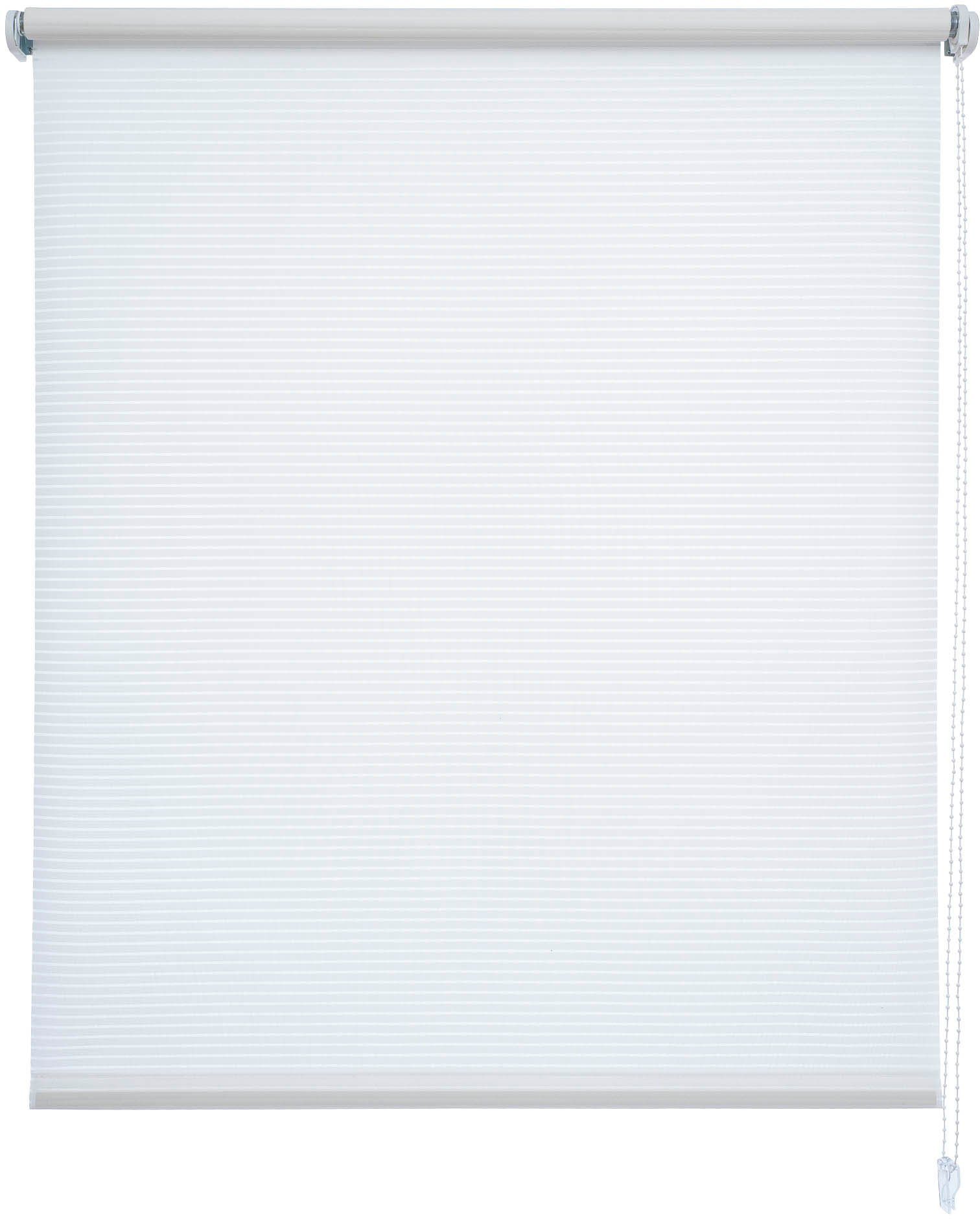 Seitenzugrollo Dekor Streifen, Liedeco, Lichtschutz, mit Bohren, verschraub günstig online kaufen