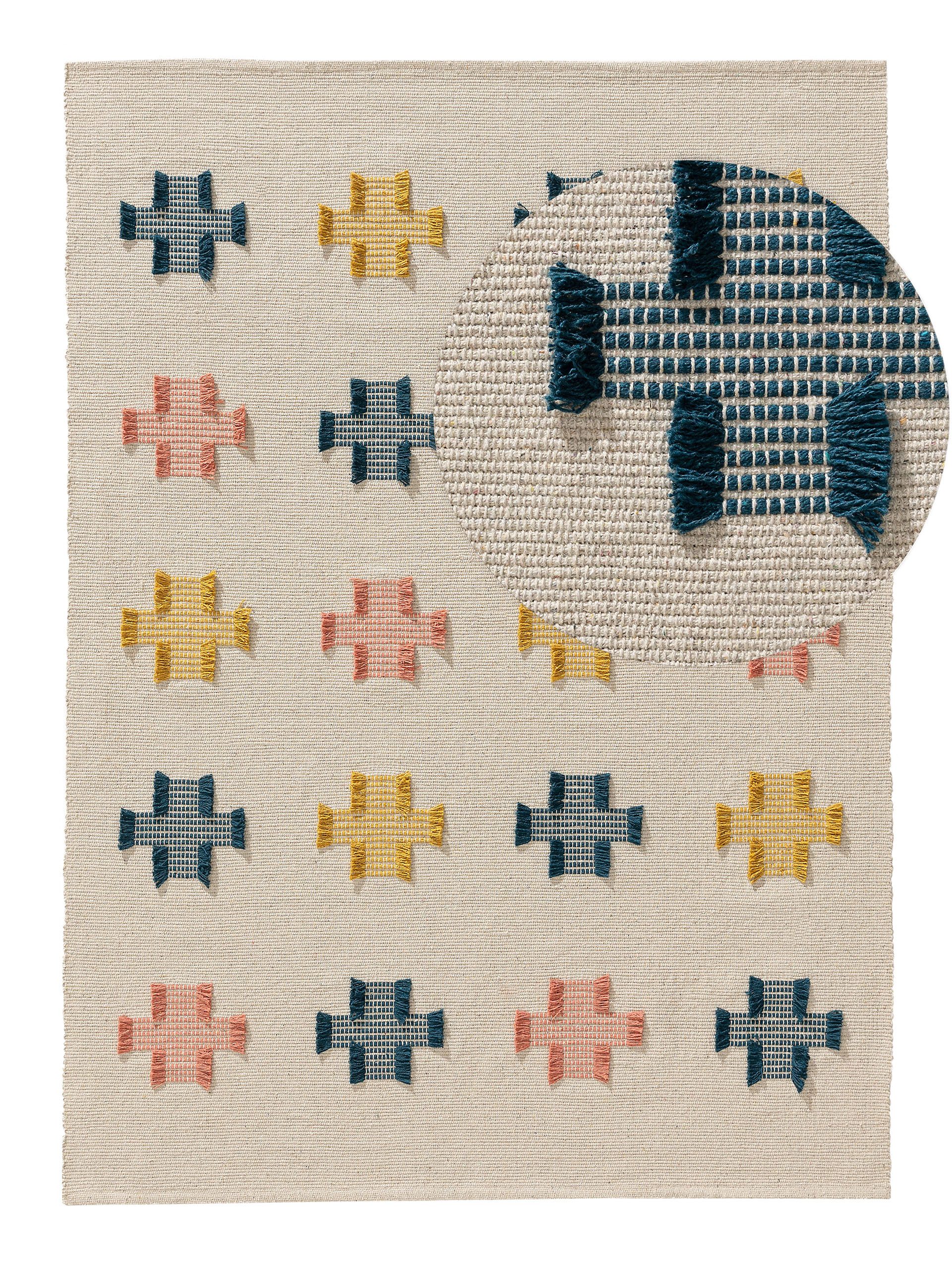 benuta Kinderteppich Pauli, rechteckig, Höhe: 11 mm, Kunstfaser, Berber, Ethno-Style, Wohnzimmer