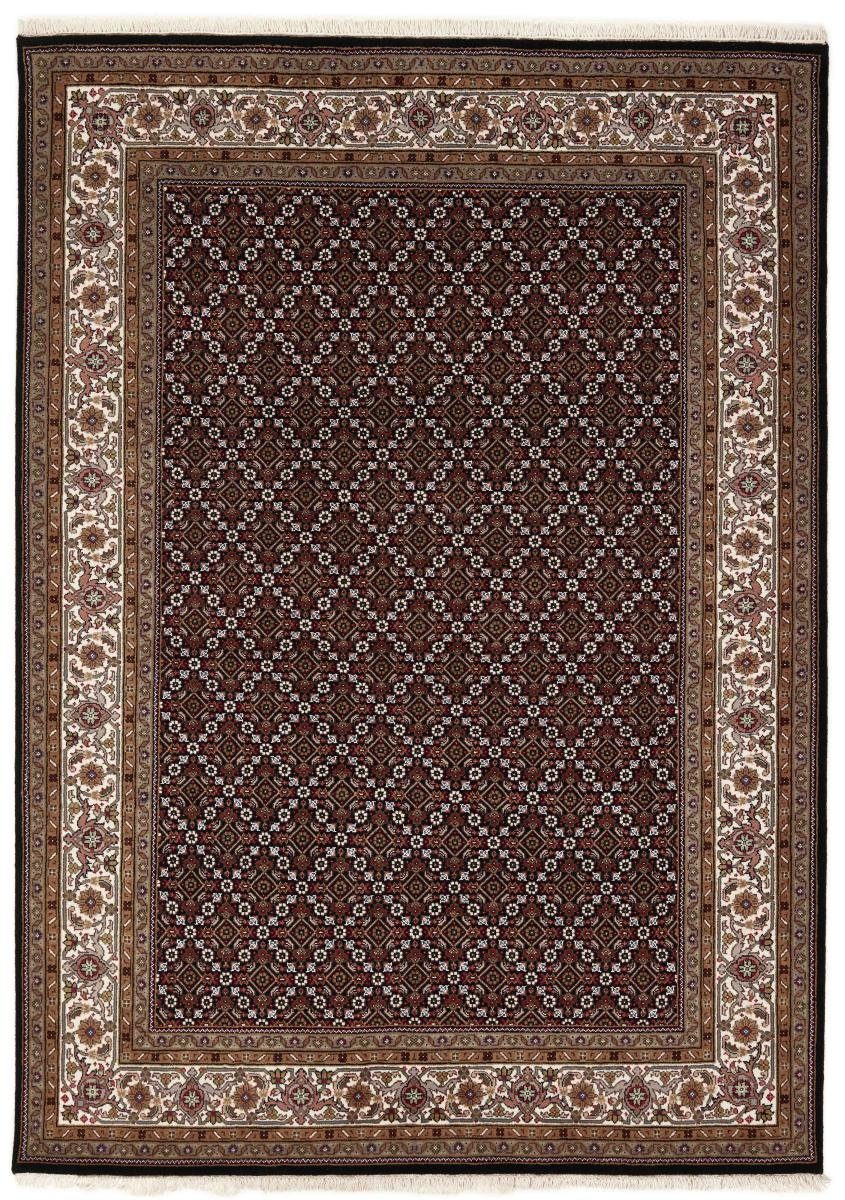 Orientteppich Indo Täbriz 174x242 Handgeknüpfter Orientteppich, Nain Trading, rechteckig, Höhe: 12 mm
