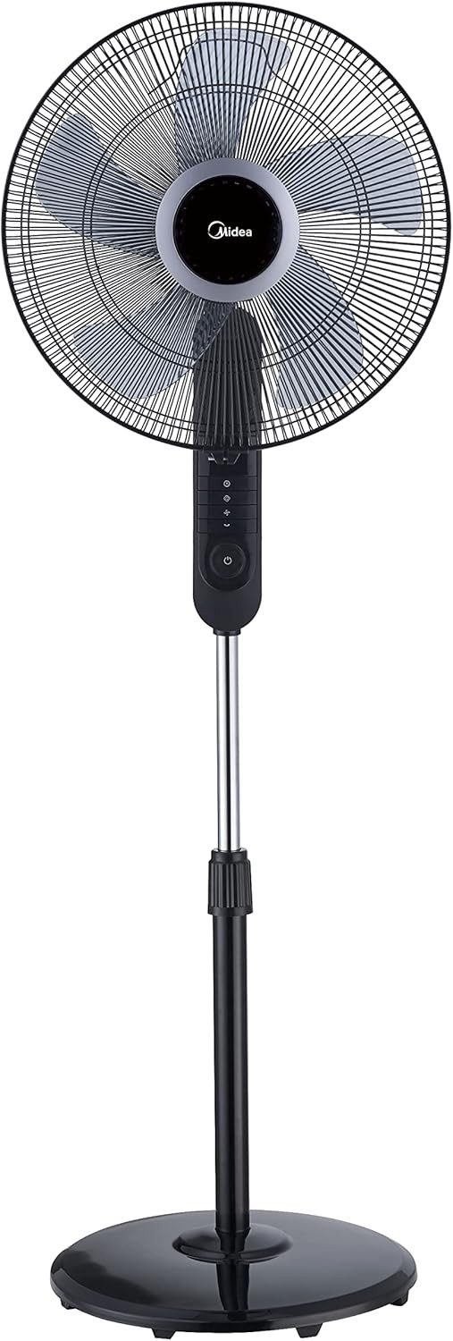 Midea Standventilator Midea FS40-15FR Standventilator schwarz