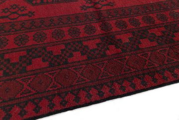 Orientteppich Afghan Akhche 200x288 Handgeknüpfter Orientteppich, Nain Trading, rechteckig, Höhe: 6 mm