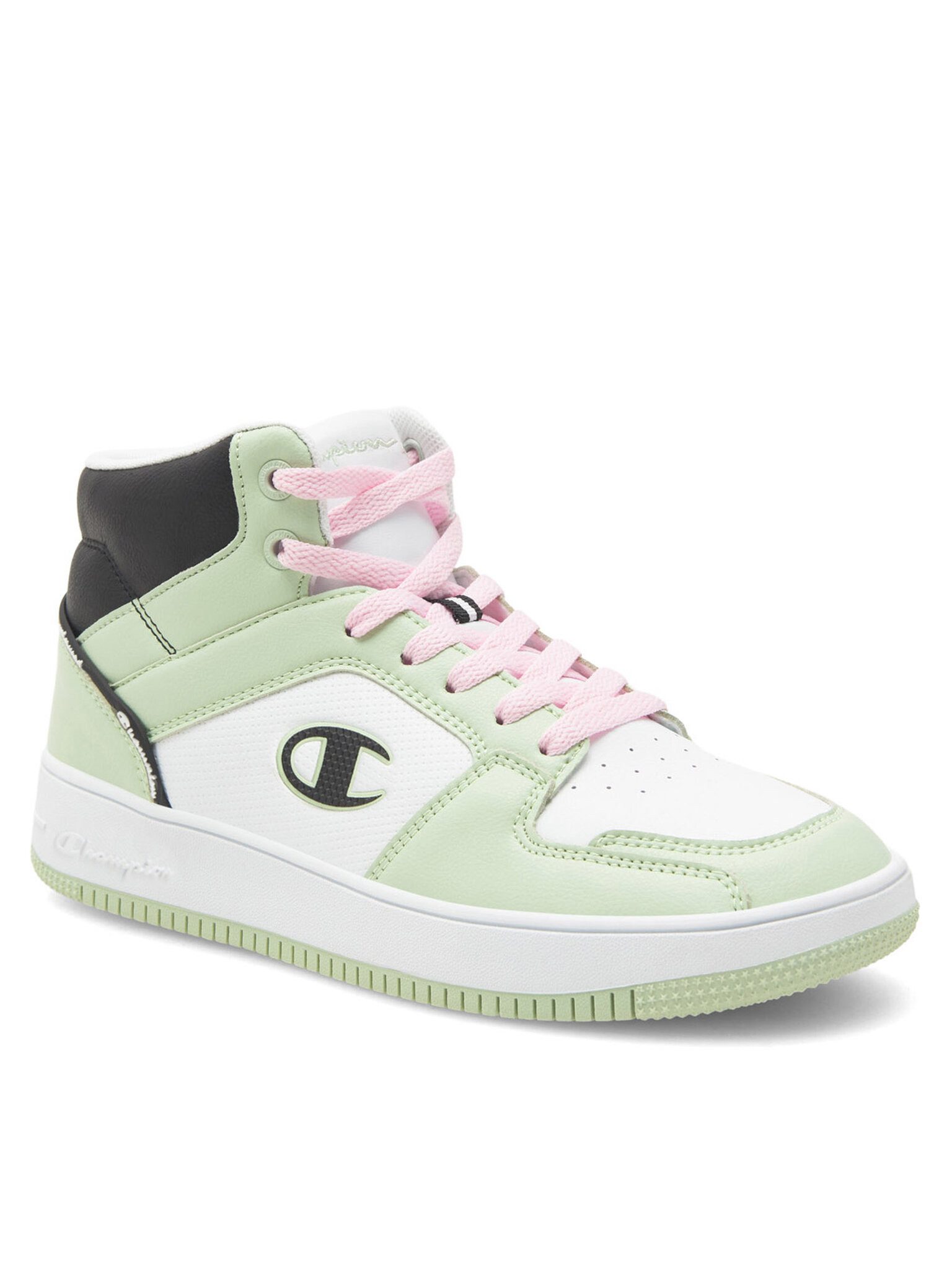 Champion Sneakers Damen Rebound 2.0 Mid S11471-WW026 Grün Sneaker