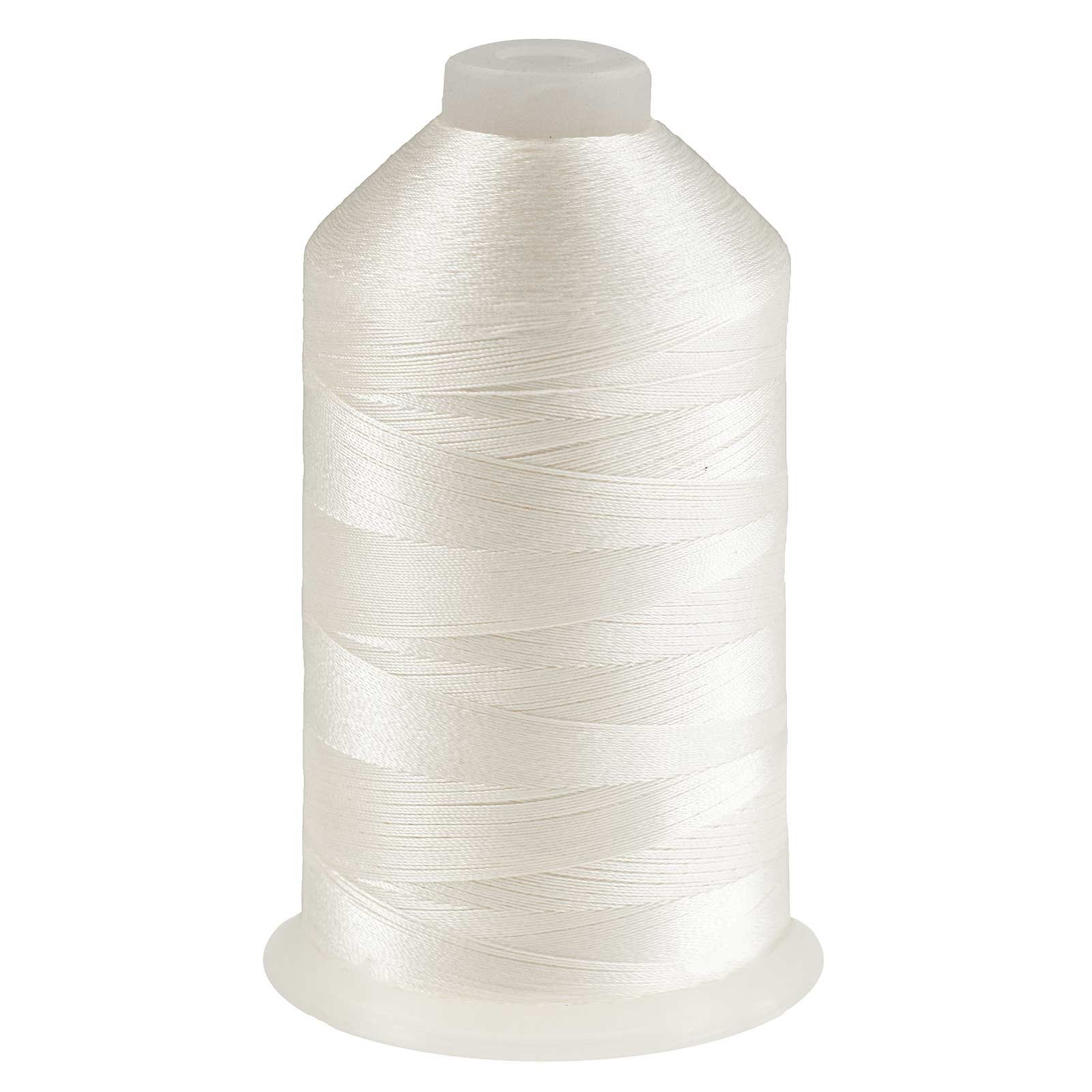 maDDma 3000m Nähgarn Polyester 210D/3 Nähgarn, 3000 m, A501weiß