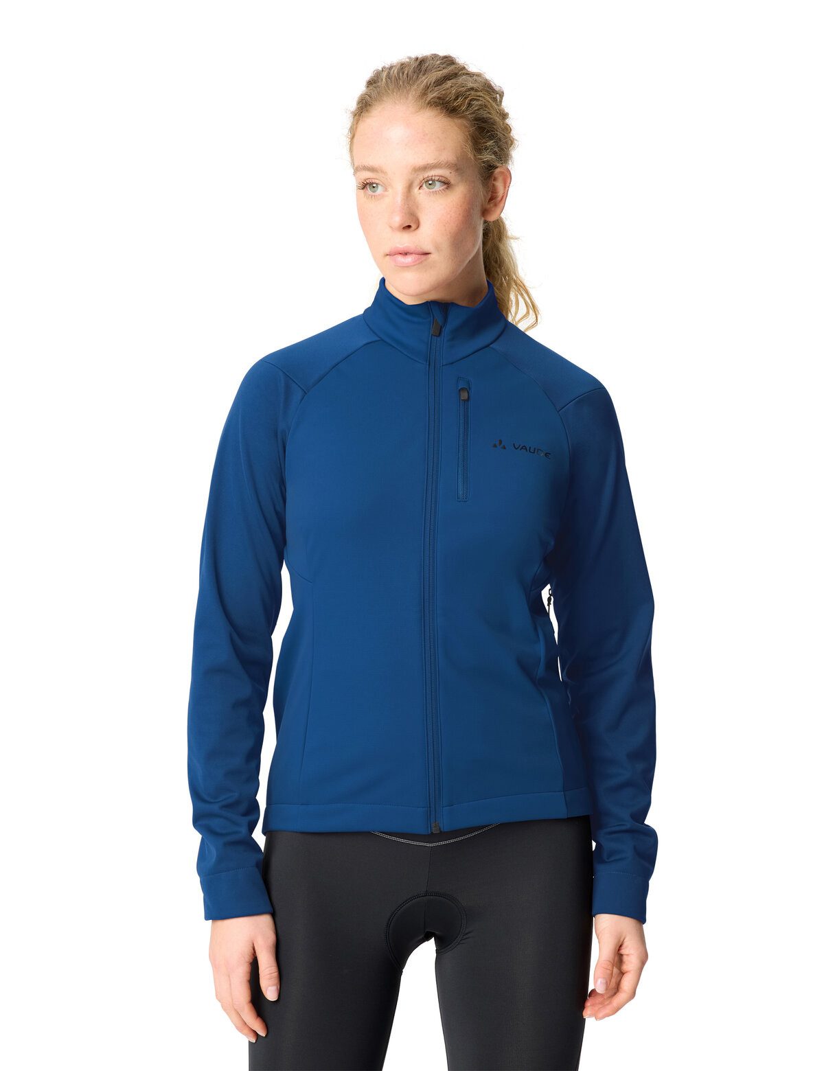 VAUDE Softshelljacke WOMEN'S POSTA SOFTSHELL JACKET II für Radsport und Pendeln, mit Unterarmreißverschlüssen