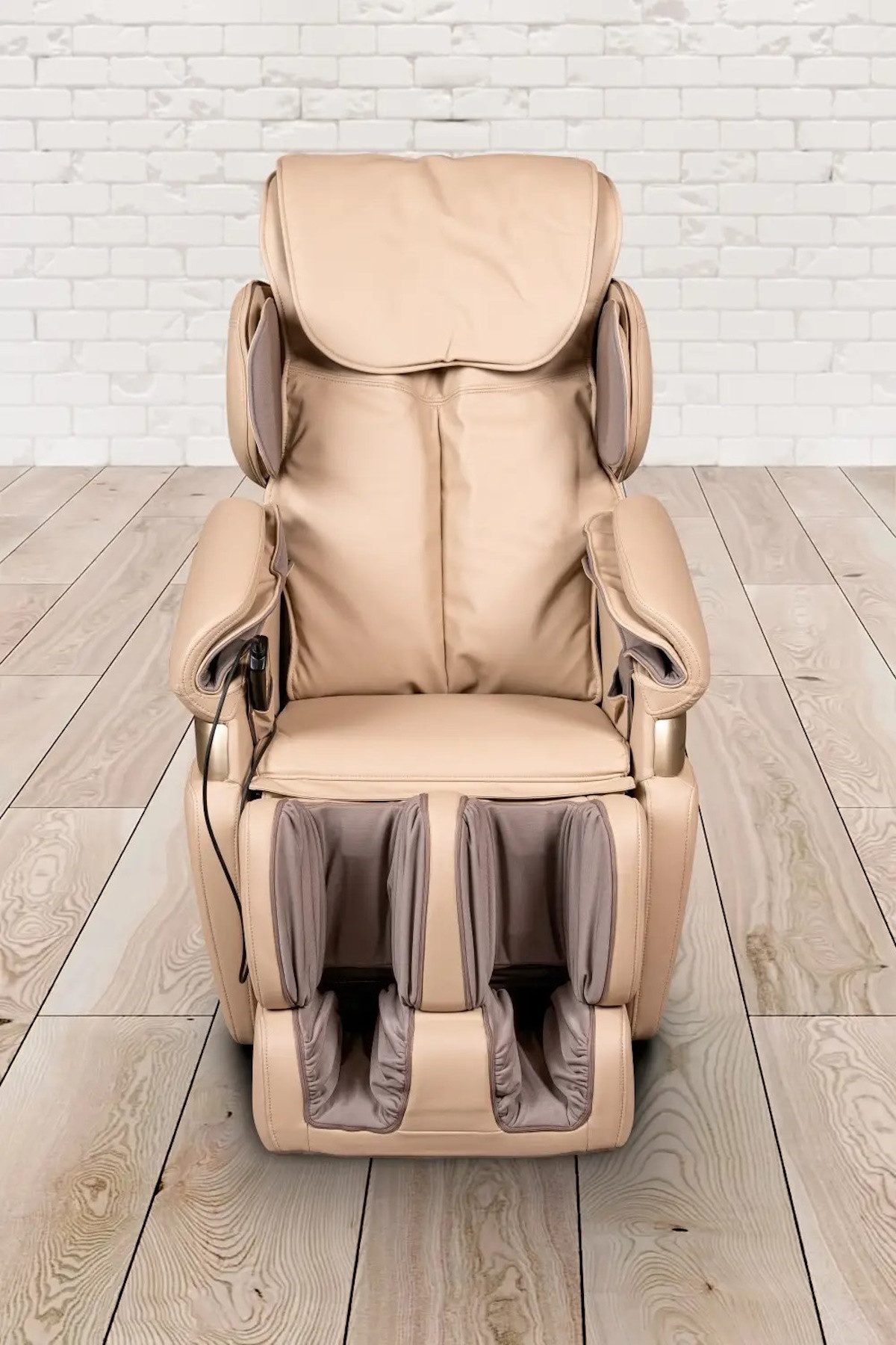 PureHaven Massagesessel 118x76x76 cm 6 Massagearten Rücken- Fuß- und Gesäßmassage, Ergonomische Rückenlehne für bequeme Sitz- und Liegeposition