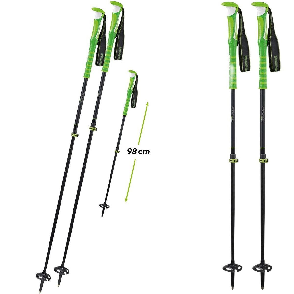 Komperdell Trekking-Stöcke Komperdell C7 Carbon PL Skitourenstock Wanderstock Teleskopstock