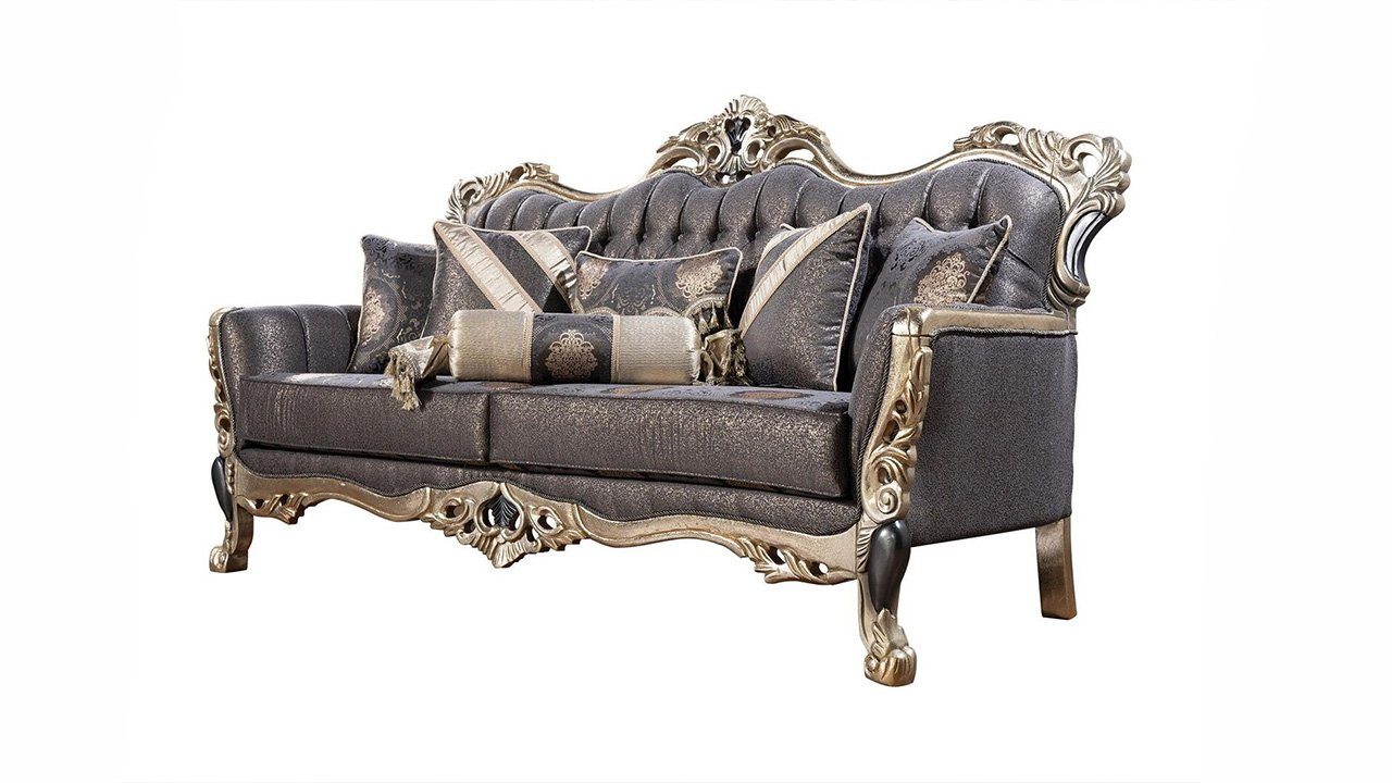 Luxus Polster, Sofa Design In Klassisch Made Sofas 3-Sitzer JVmoebel Stof Sofa Europe Wohnzimmer