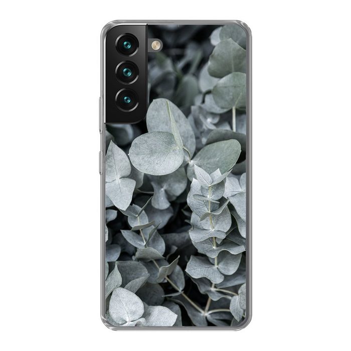 MuchoWow Handyhülle Natur - Pflanzen - Eukalyptus - Blätter Phone Case Handyhülle Samsung Galaxy S22+ Silikon Schutzhülle