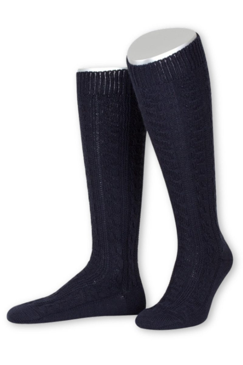 Lusana Trachtensocken Trachten Kniestrümpfe - L340 günstig online kaufen