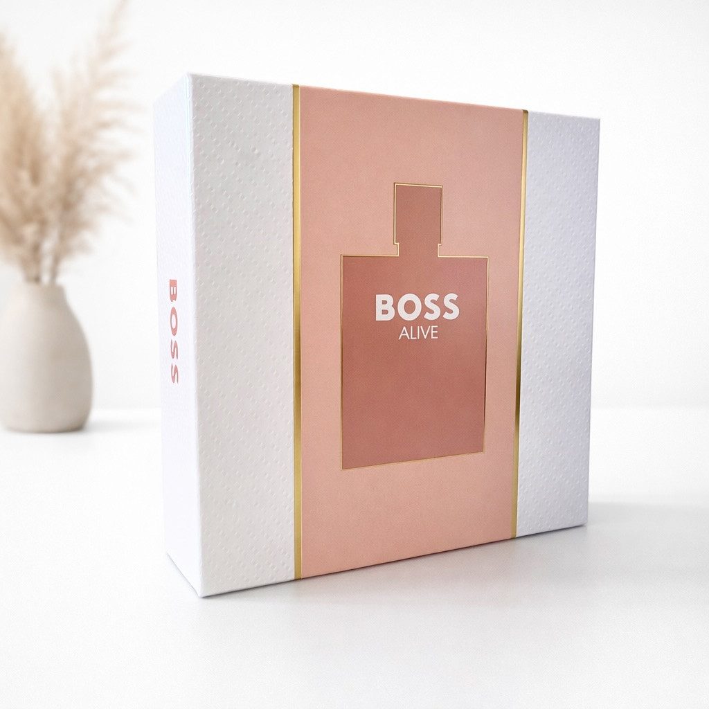 BOSS Eau de Parfum Alive EDP 50ml + Bodylotion 75ml Set NEU OVP Damen Parfum Geschenk