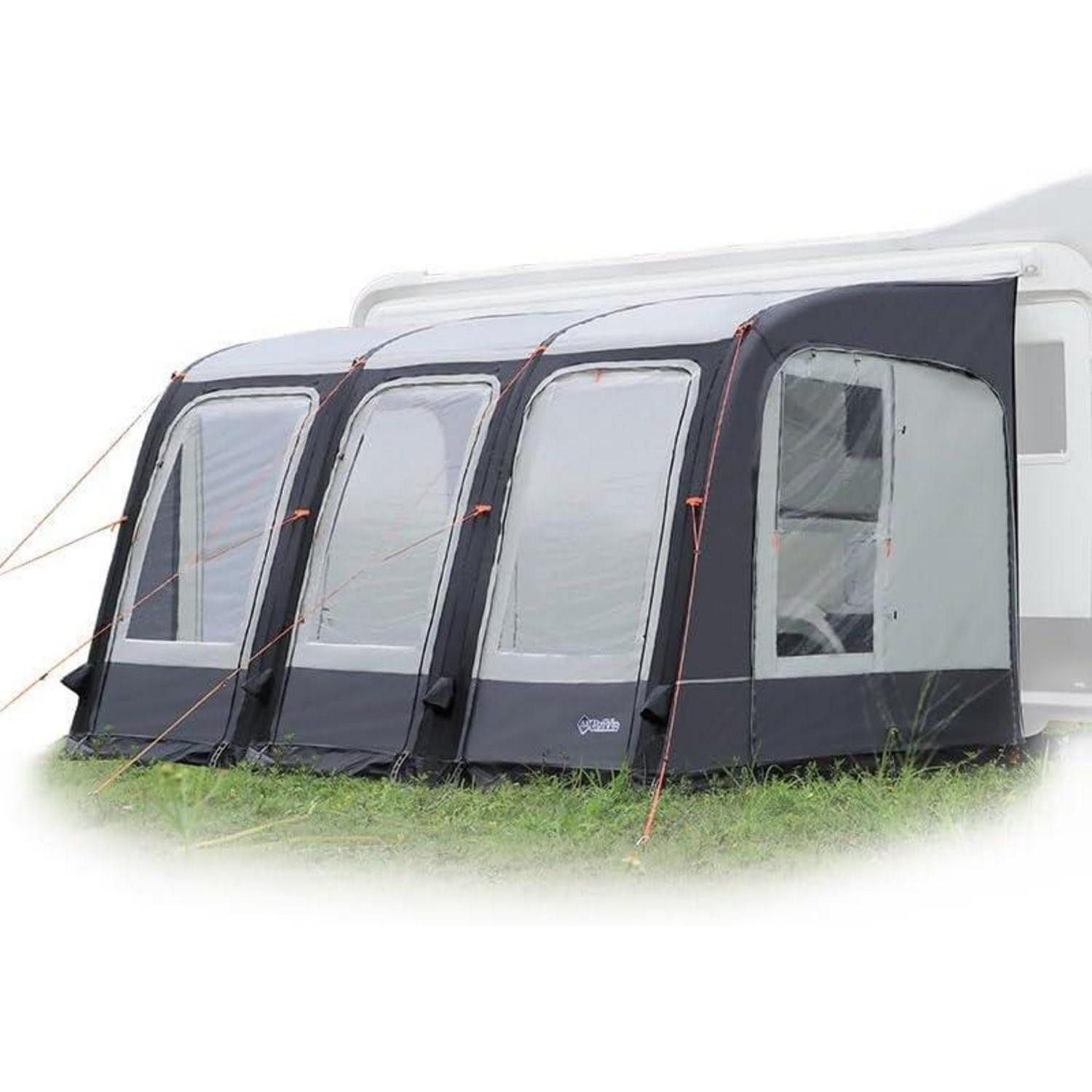 LuxusKollektion Vorzelt Aufblasbares Vorzelt für Wohnwagen Wohnmobil 390cm flexibel