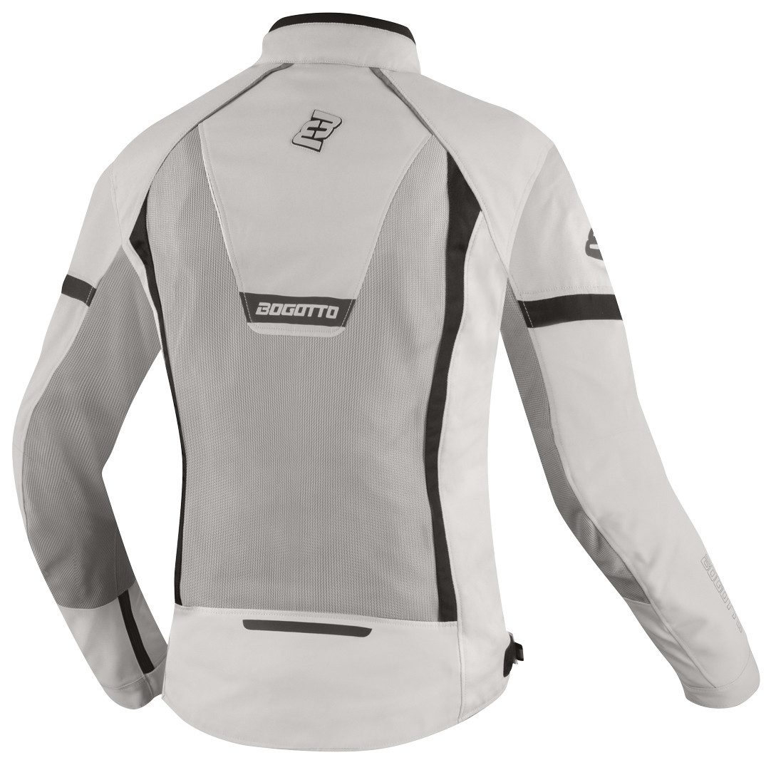 Bogotto Motorradjacke Alastor Air Mesh Damen Motorrad Textiljacke Verbindungsreißverschluss,Ellenbogenprotektoren enthalten,perfori – Bild 2 von 4