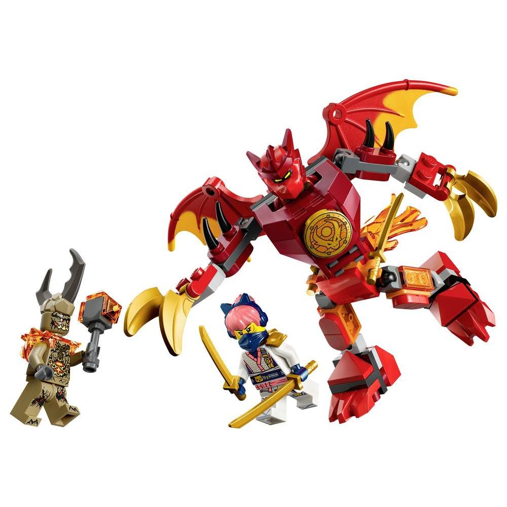 LEGO® 71851 LEGO® NINJAGO Kais Drachen-Mech Battle Set (71851) Konstruktionsspielsteine
