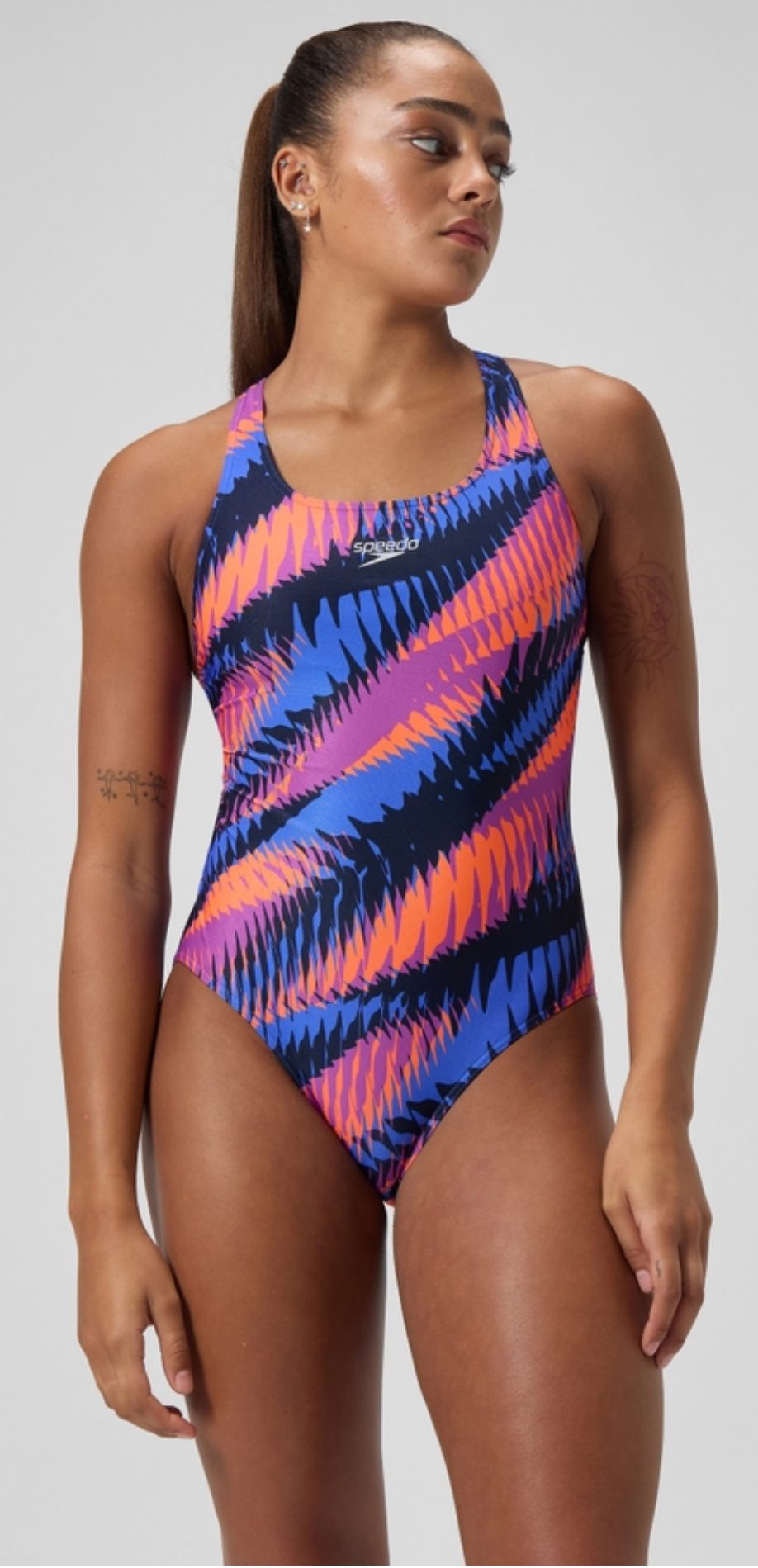 Speedo Badeanzug Womens Allover Digital Powerback günstig online kaufen