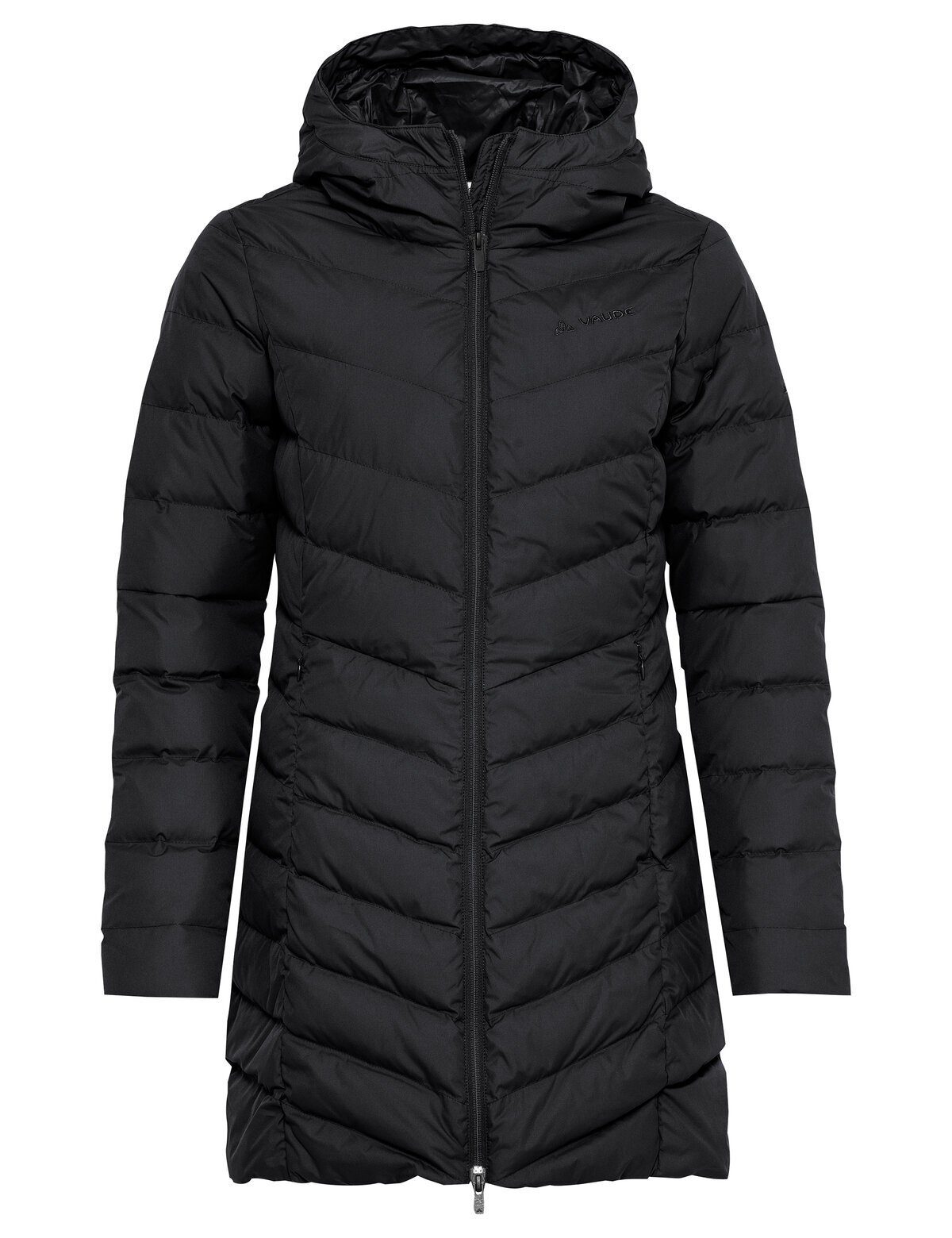 VAUDE Outdoorjacke Women's Annecy Down Coat (1-St) Klimaneutral kompensiert black uni