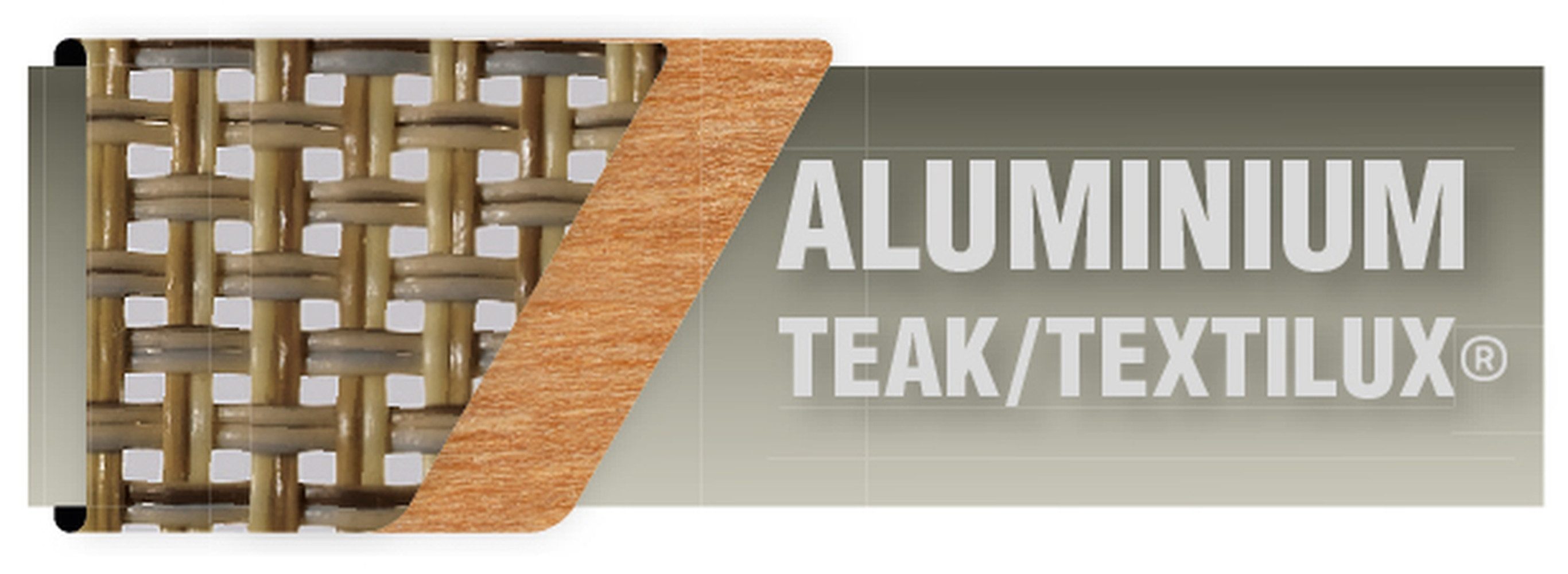 Sieger Gartenmöbel Gartenstuhl in Natur, Kunstfasergewebe - 95x109x62cm (BxHxT)