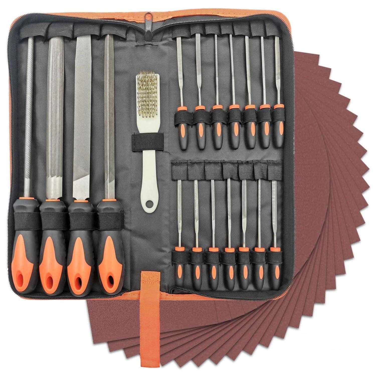LuxusKollektion Werkstattfeile 49-tlg. Feilen Set mit Zubehör