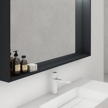 doporro Spiegelschrank Wandspiegel mit LED Wandschrank Badezimmer Spiegelschran01