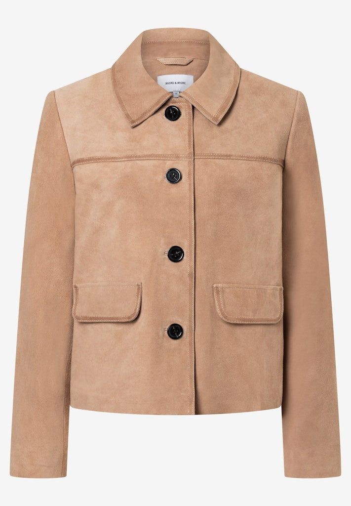 MORE&MORE Outdoorjacke Goat Suede Jacket