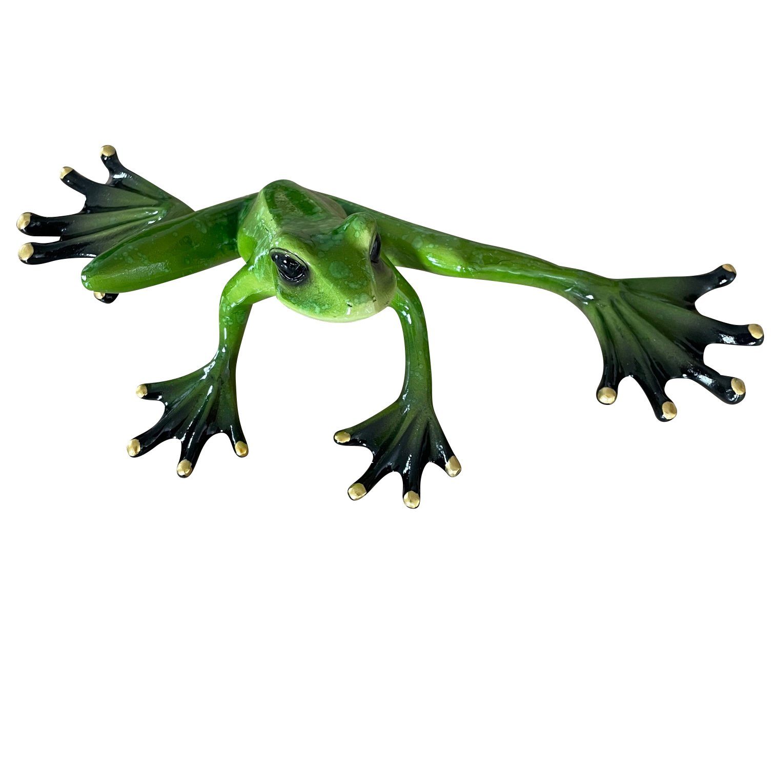 OnlineFuchs Gartenfigur als Laubfrosch für Gartenteich 29 cm groß