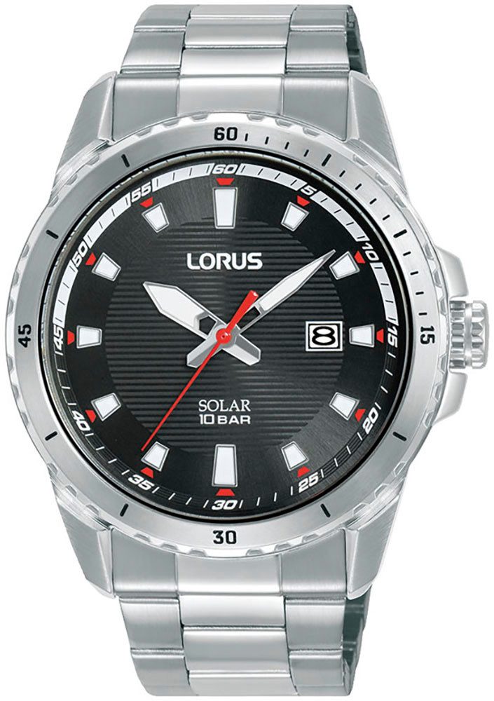LORUS Solaruhr Sports RX367AX9, Armbanduhr, Herrenuhr, Edelstahlarmband, an günstig online kaufen