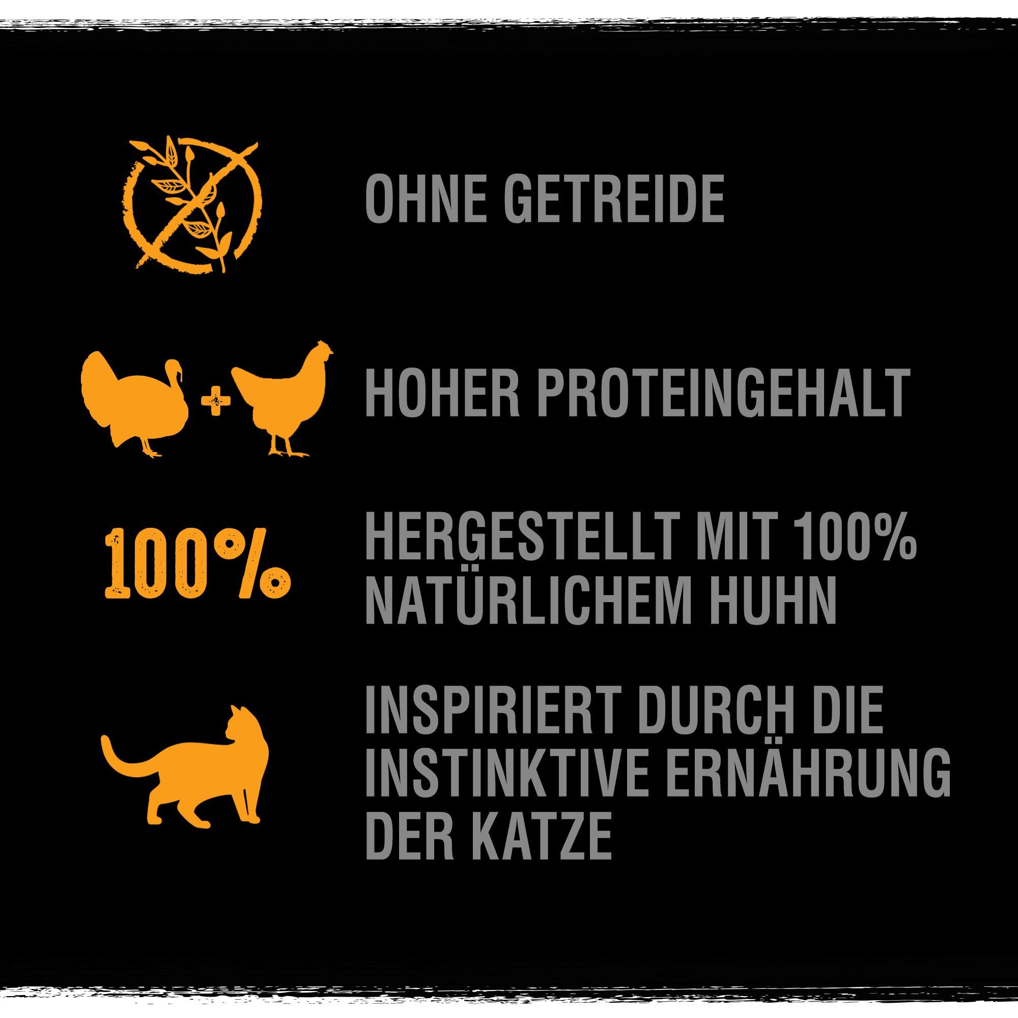 CRAVE CRAVE™ Katze Beutel mit Truthahn und Huhn 2 x 7kg, Trockenfutter für: Katze