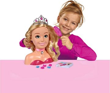 SIMBA Spielwelt Spielzeug Girls Prinzessin Schmink-& Frisierkopf 105560177