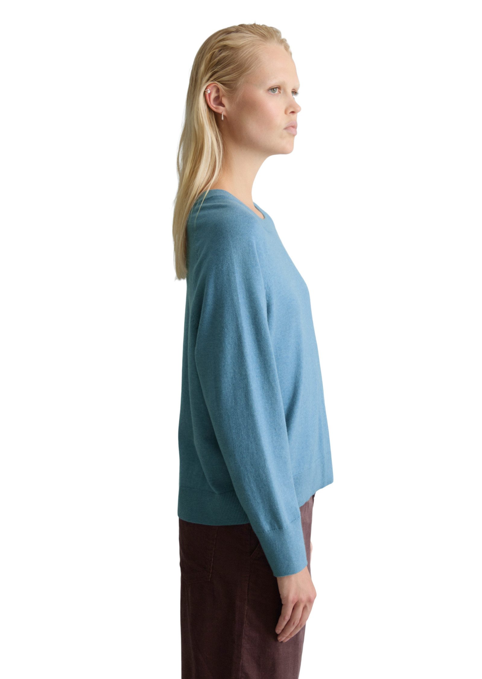 Marc O'Polo DENIM Strickpullover aus Soft Cotton Stretch
