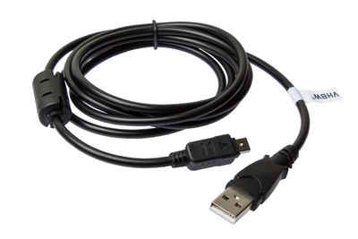 vhbw USB-Kabel, passend für Olympus E-Serie E-450, E-50, E-500, E-510, E-520 Kamera