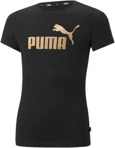 PUMA T-Shirt »ESS+ Logo Tee G«