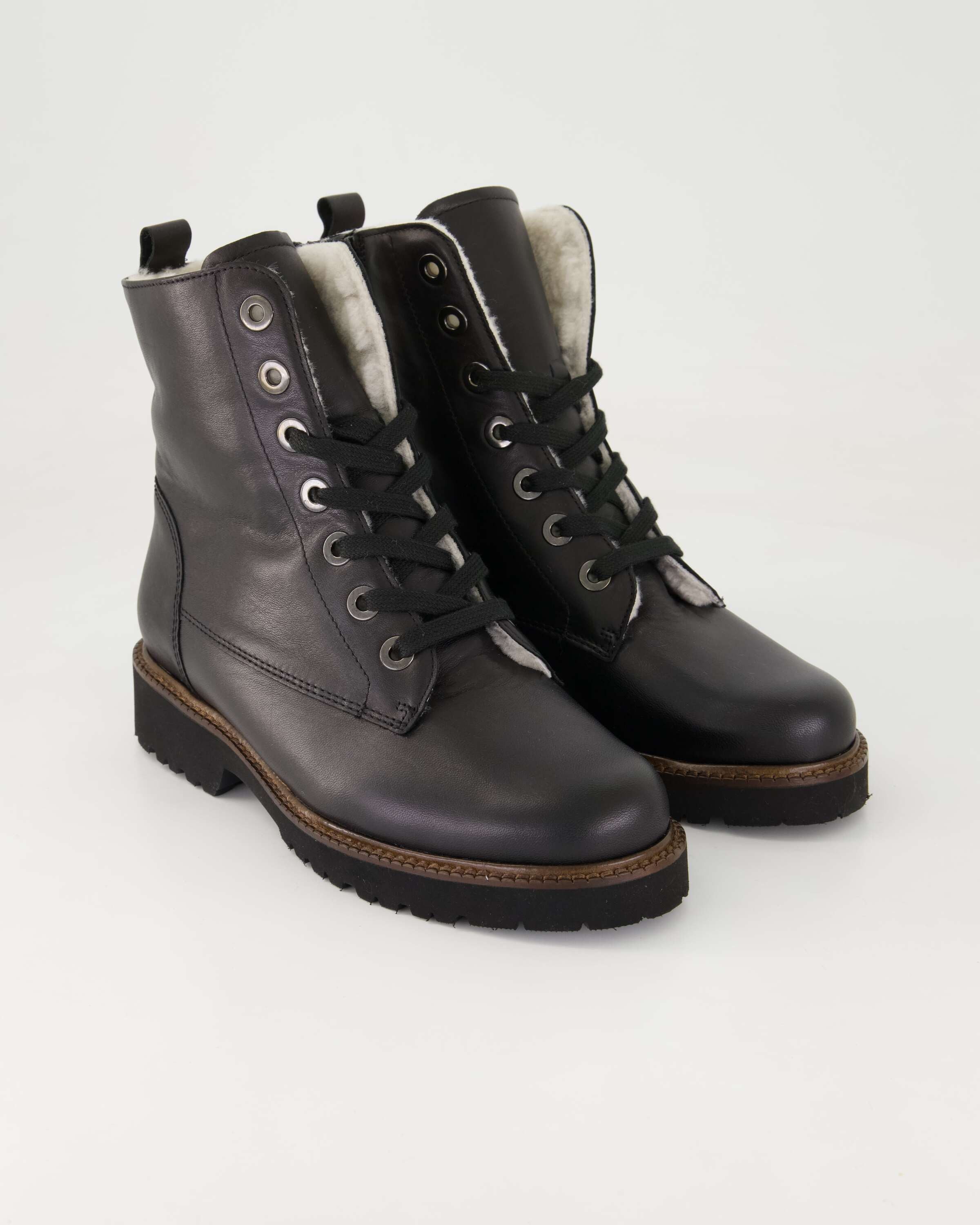 Semler Soft-Anilin Schnürstiefelette Obermaterial: Leder günstig online kaufen